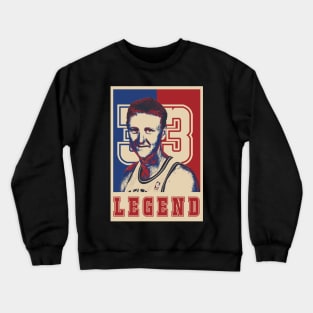 Larry Bird Pop Art Style Crewneck Sweatshirt